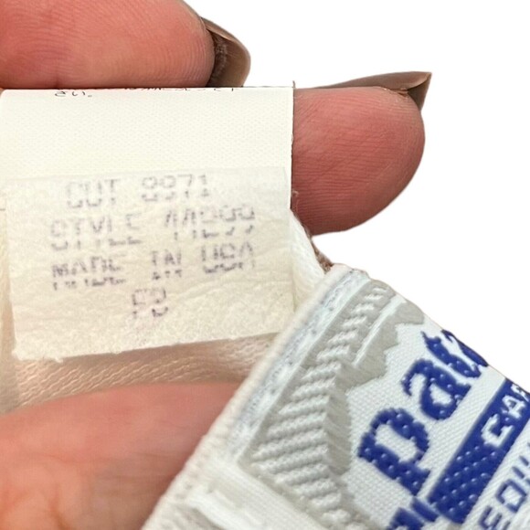 Vintage 80s RARE Patagonia White Label Capilene Thermal Pants Made in USA Medium - Picture 13 of 13